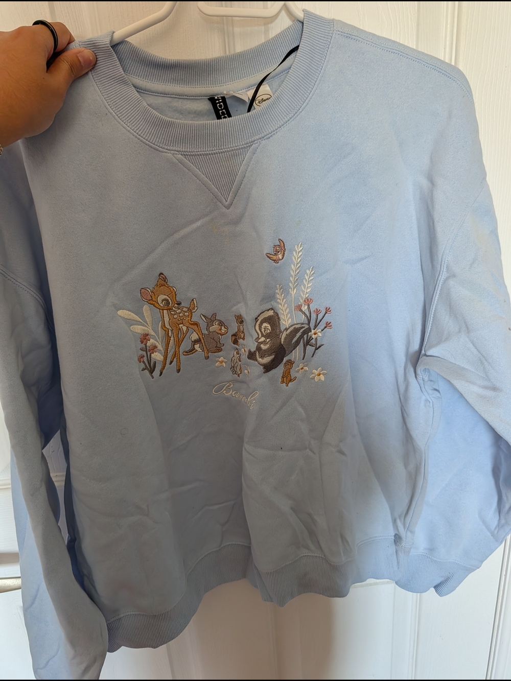 Bambi Embroidered Sweatshirt